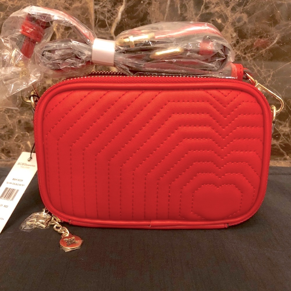 BCBGeneration-Quinn Double Entry Crossbody Bag-NWT